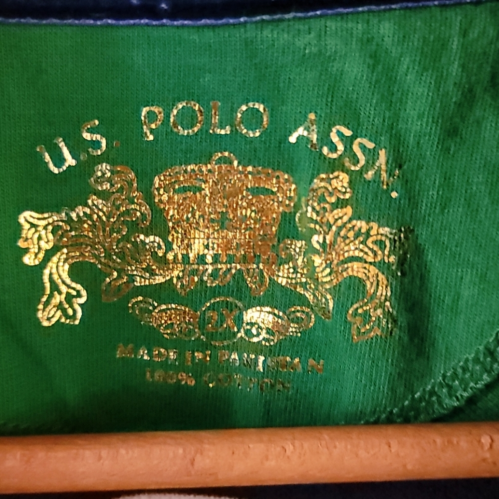 Vintage US Polo Assoc Polo style shirt Sz XXL - Picture 5 of 7